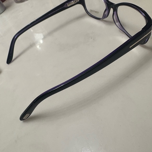 Tom Ford Purple and Black Eyeglasses - Picture 2 of 8